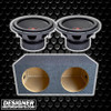 DD Audio 500-Series 512e Package | Dual 12" 2100W D4 Subwoofers & QPower Sealed Box