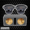 DD Audio 500-Series 512e Package | Dual 12" 2100W D4 Subwoofers & QPower HD Ported Box