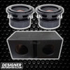 DD Audio 500-Series 508e Package | Dual 8" 1500W D4 Subwoofers & QBomb Ported Box THUMBNAIL PHOTO FOR DESIGNER MOTORSPORTS AD