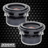 DD Audio 500-Series 8 Inch 1500W DVC 4 Ohm Subwoofers | 508e (Pair)