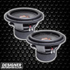 DD Audio 600-Series 12 Inch 3000W DVC 2 Ohm Subwoofers | 612f (Pair) THUMBNAIL PHOTO FOR DESIGNER MOTORSPORTS AD
