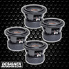 DD Audio 600-Series 6 Inch 1500W DVC 2 Ohm Subwoofers | 606d (4 Pack)
