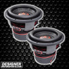 DD Audio 700-Series 12 Inch 4500W DVC 2 Ohm Subwoofers | 712f (Pair)