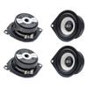 DD Audio D-Series 2.75 Inch 125W 3 Ohm Full Range Speakers | D-FR2.75 (4 Pack)