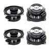 DD Audio D-Series 4 Inch 175W 3 Ohm Coaxial Speakers | D-X4b (4 Pack)