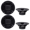 DD Audio E-Series 6.5 Inch 125W 4 Ohm Coaxial Speakers | E-X6.5b (4 Pack) MAIN PHOTO