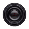 DD Audio SL600 Series SL610 Package | 10" 1200W D2 Subwoofer & QPower Ported Slim Box FRONT PHOTO OF CONE