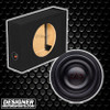 DD Audio SL600 Series SL610 Package | 10" 1200W D2 Subwoofer & QPower Ported Slim Box