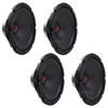 DD Audio VO-Series 8 Inch 400W 4 Ohm NEO Pro Midrange Speakers | VO-MN308 (4 Pack)