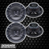 DB Drive Euphoria ESF65 | 6.5 Inch 150W 4 Ohm 2-Way Coaxial Speakers (4 Pack)