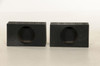QBomb QBTRUCK110S | 10 Inch Sealed Shallow Slim Subwoofer Boxes (Pair)