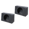 QBomb QBTRUCK112S | 12 Inch Sealed Shallow Slim Truck Subwoofer Boxes (Pair)
