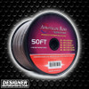 American Bass 1/0 Gauge CCA Wire 50ft Roll | 50 Feet 0 AWG Mega Flex Power Cable | Black