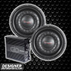 American Bass HAWKSLIM-1244 Shallow Subwoofers Pair & DD Audio SS2000 Monoblock Amp Package American Bass HAWKSLIM-1244 Shallow Subwoofers Pair & DD Audio SS2000 Monoblock Amp Package