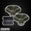 American Bass XFL-1544 V2 Subwoofers Pair & DD Audio SS3000 Monoblock Amp Package THUMBNAIL PHOTO FOR DESIGNER MOTORSPORTS AD
