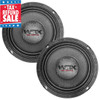 DB Drive WDX8MB6-8 | 6.5 Inch 400W 8 Ohm Pro Mid-Bass Speakers (Pair)