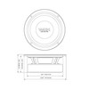 DB Drive WDX8MB6-8 | 6.5 Inch 400W 8 Ohm Pro Mid-Bass Speakers (Pair)