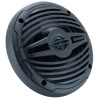 DB Drive Euphoria ESMS65 | 6.5 Inch 175W 4 Ohm 2-Way Coaxial Marine Speakers (Pair) ANGLED PHOTO OF GRILL