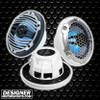 DB Drive Euphoria ERMS65 | 6.5 Inch 250W 4 Ohm Coaxial Marine Speakers w/Grills & LED (Pair) THUMBNAIL PHOTO FOR DESIGNER MOTORSPORTS AD