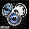 DB Drive Euphoria ERMS77 | 7.7 Inch 300W 4 Ohm Coaxial Marine Speakers w/Grills & LED (Pair) THUMBNAIL PHOTO FOR DESIGNER MOTORSPORTS AD
