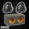 DB Drive Euphoria ERW 10 Package | Dual 10" 1500W D4 Subwoofers & QPower Sealed Box THUMBNAIL PHOTO FOR DESIGNER MOTORSPORTS AD