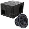 Quantum Audio QPW 8 Package | 8" 1200W Max D4 Subwoofer & QBomb Ported Box MAIN PHOTO