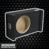Atrend 10AME | 10 Inch Heavy-Duty Sealed Shallow Mount Downfire Subwoofer Box THUMBNAIL PHOTO FOR DESIGNER MOTORSPORTS AD