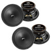 DB Drive WDX PRO4 6.5 Inch 300W 4 Ohm Midrange Speakers | WDXPRO4/6.4 (4 Pack) MAIN PHOTO