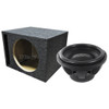DB Drive Euphoria EWXB 12 Package | 12" 2500W D2 Subwoofer & QPower HD Ported Box MAIN PHOTO