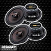 DB Drive Euphoria ESR65 | 6.5 Inch 300W 4 Ohm 2-Way Coaxial Speakers (4 Pack) THUMBNAIL PHOTO FOR DESIGNER MOTORSPORTS AD