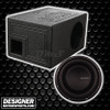 DB Drive Euphoria ESW 8 Package | 8" 550W D4 Subwoofer & QBomb Ported Box THUMBNAIL PHOTO FOR DESIGNER MOTORSPORTS AD