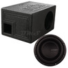 DB Drive Euphoria ESW 8 Package | 8" 550W D4 Subwoofer & QBomb Ported Box MAIN PHOTO