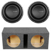 DB Drive Euphoria ESW 10 Package | Dual 10" 1000W D4 Subwoofers & QPower HD Ported Box MAIN PHOTO