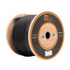 DB Link Maxkore 4 Gauge OFC Wire 100ft Roll | 100 Feet 4 AWG Soft Touch Power Cable | Black