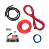 DB Link 0 Gauge 2000W Super Flex Complete Amplifier Wiring Kit Red | XRK0ANL PACKAGE CONTENTS