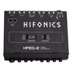 Hifonics HFEQ-2 | 4 Band Graphic Equalizer Bass Enhancer w/ 9 Volt Output