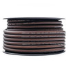 American Bass 4 Gauge MegaFlex Power Ground Wire Cable Roll 100 Feet | 4AWG Black