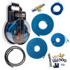 American Bass 8 Gauge 500W Complete Amplifier Wiring Kit | AB-8GA-AMPKIT-BLU