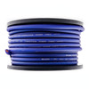 VFL Audio 4 Gauge OFC Copper Power Ground Wire Cable Roll 50 Feet | BLUE