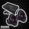 American Bass DX 10 V2 Package | Dual 10" 600W S4 Subwoofers & Orion CBA4500.1D Amplifier THUMBNAIL PHOTO FOR DESIGNER MOTORSPORTS AD