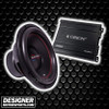 American Bass DX 12 V2 Package | 12" 600W S4 Subwoofer & Orion CBA2500.2 Amplifier THUMBNAIL PHOTO FOR DESIGNER MOTORSPORTS AD