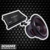 American Bass XO 10 V2 Package | 10" 600W D4 Subwoofer & Orion CBA2000.1D Amplifier THUMBNAIL PHOTO FOR DESIGNER MOTORSPORTS AD