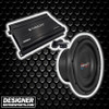 American Bass SL 10 Package | 10" 600W D4 Slim Subwoofer & Orion CBA2000.1D Amplifier THUMBNAIL PHOTO FOR DESIGNER MOTORSPORTS AD