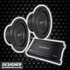 American Bass SL 10 Package | Dual 10" 600W D4 Slim Subwoofers & Orion CBA4500.2 Amplifier THUMBNAIL PHOTO FOR DESIGNER MOTORSPORTS AD