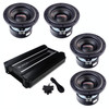 American Bass XD 8 Package | Four 8" 900W D4 Subwoofers & Orion XTR2500.1DZ Amplifier MAIN PHOTO
