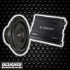 American Bass SL 12 Package | 12" 600W S4 Slim Subwoofer & Orion CBA2500.2 Amplifier THUMBNAIL PHOTO FOR DESIGNER MOTORSPORTS AD