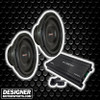 American Bass SL 12 Package | Dual 12" 600W S4 Slim Subwoofers & Orion CBA4500.1D Amplifier THUMBNAIL PHOTO FOR DESIGNER MOTORSPORTS AD