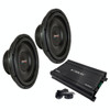 American Bass SL 12 Package | Dual 12" 600W S4 Slim Subwoofers & Orion CBA4500.1D Amplifier MAIN PHOTO