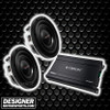 American Bass Titanium 8 Package | Dual 8" 600W D4 Slim Subwoofers & Orion CBA4500.2 Amplifier THUMBNAIL PHOTO FOR DESIGNER MOTORSPORTS AD