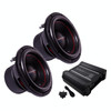 American Bass XD 12 V2 Package | Dual 12" 1000W D4 Subwoofers & Orion XTR1000.1D Amplifier MAIN PHOTO